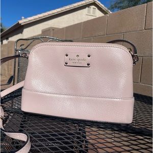 Kate spade baby pink crossbody purse